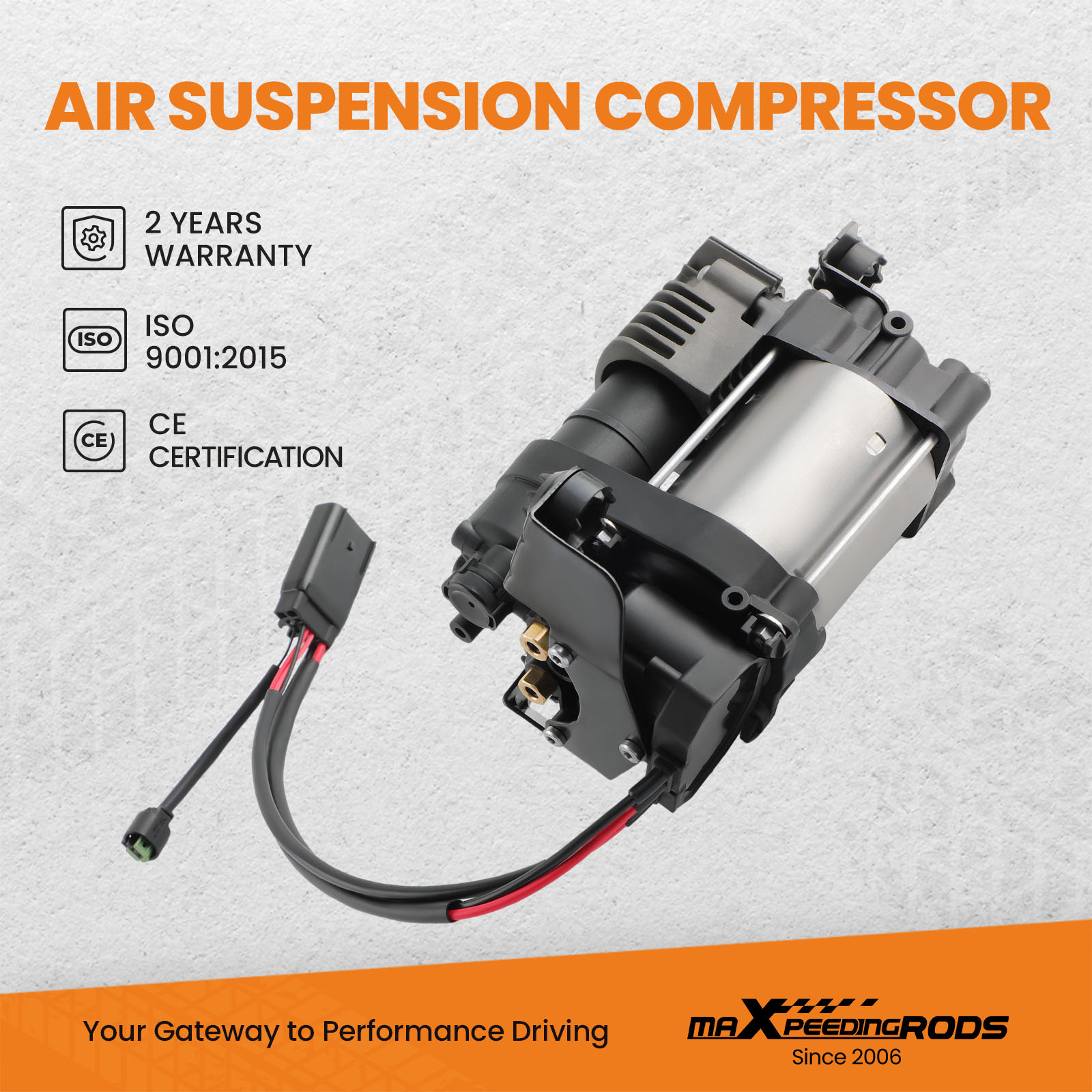 Air suspension compressor pump