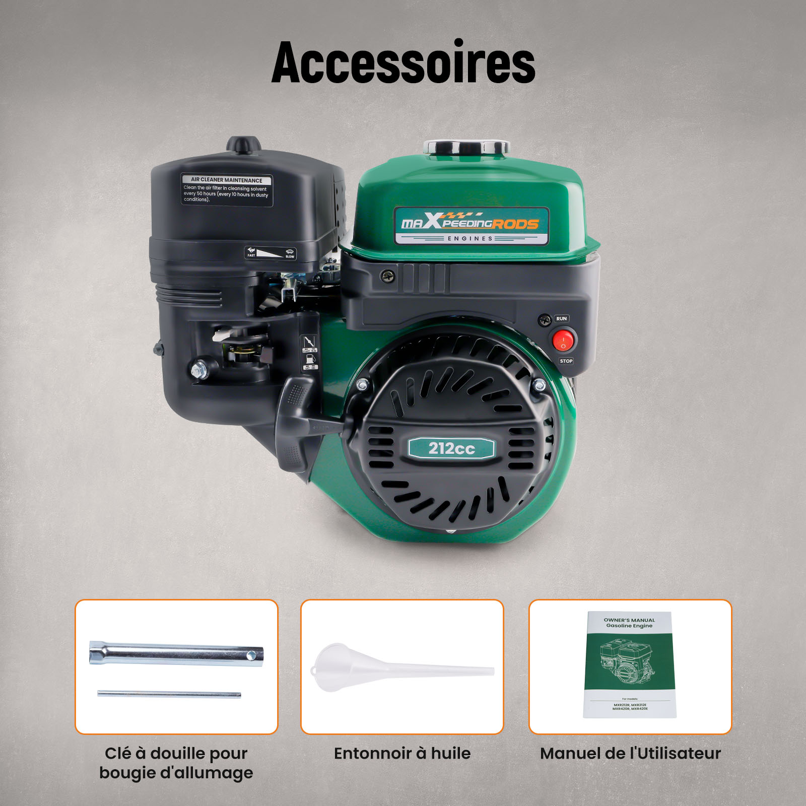 L'emballage comprend