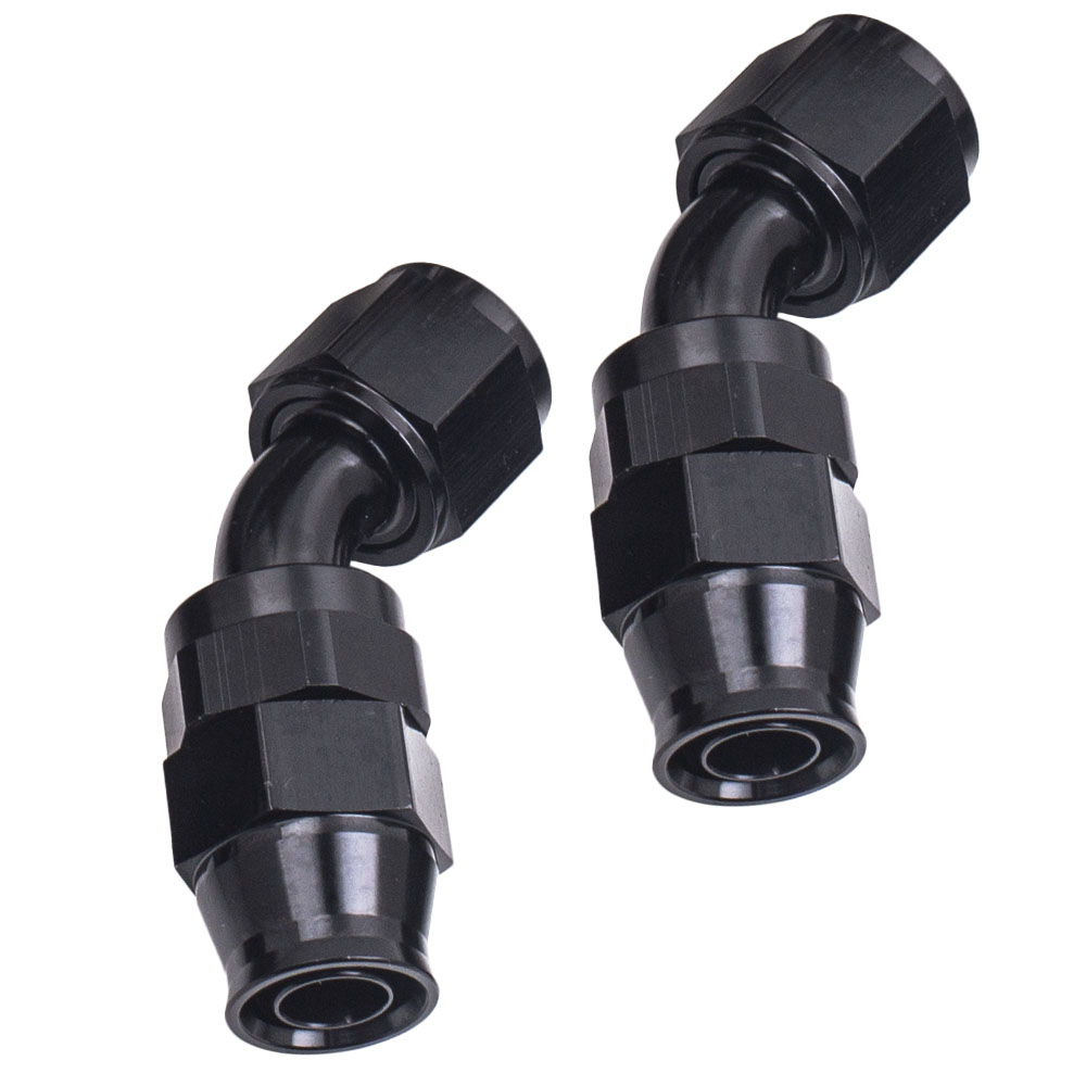 An10 An-10 Braided Ptfe E85 Ethanol Oil Gas Line Kit Fuel Hose End Fitting 10x