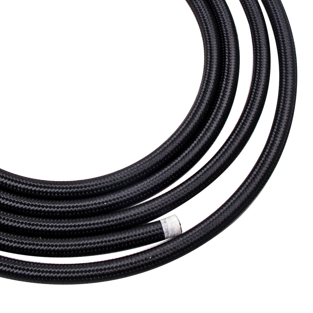 16FT 8AN AN-8 Oil Fuel Line Hose Oil Fuel Line Hose End Fitting Adaptor Kit