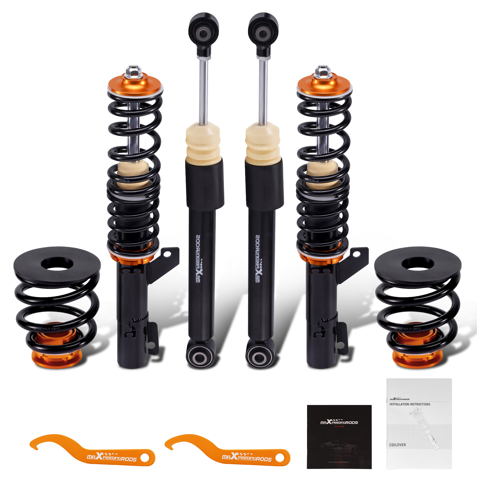 maXpeedingrods New Coilovers for Audi TT Type 8N Quattro VW Golf MK4 R32