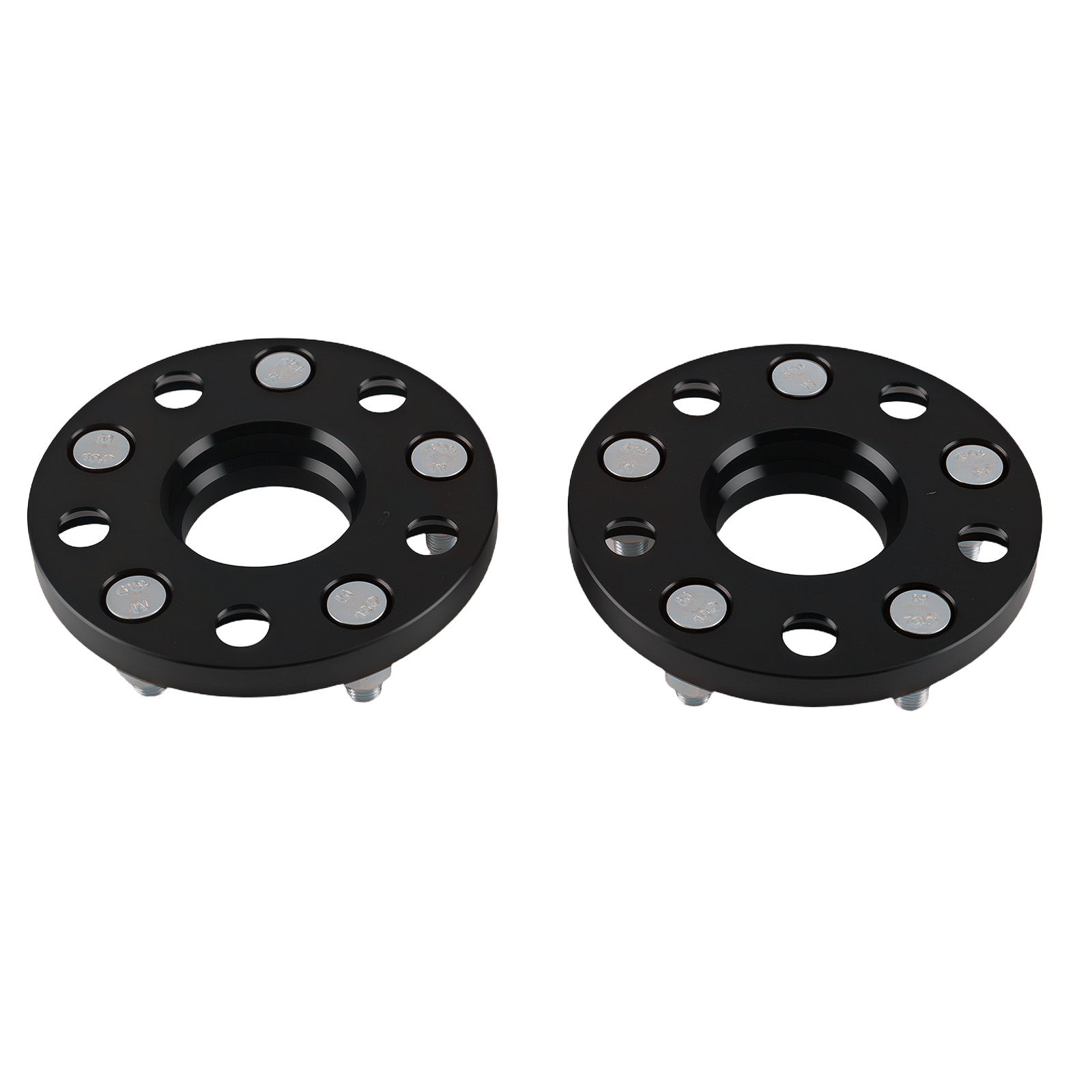 15mm Black Wheel Spacers for Toyota RAV4 1995-2006 5x114.3 Hub Centric M12x1.5