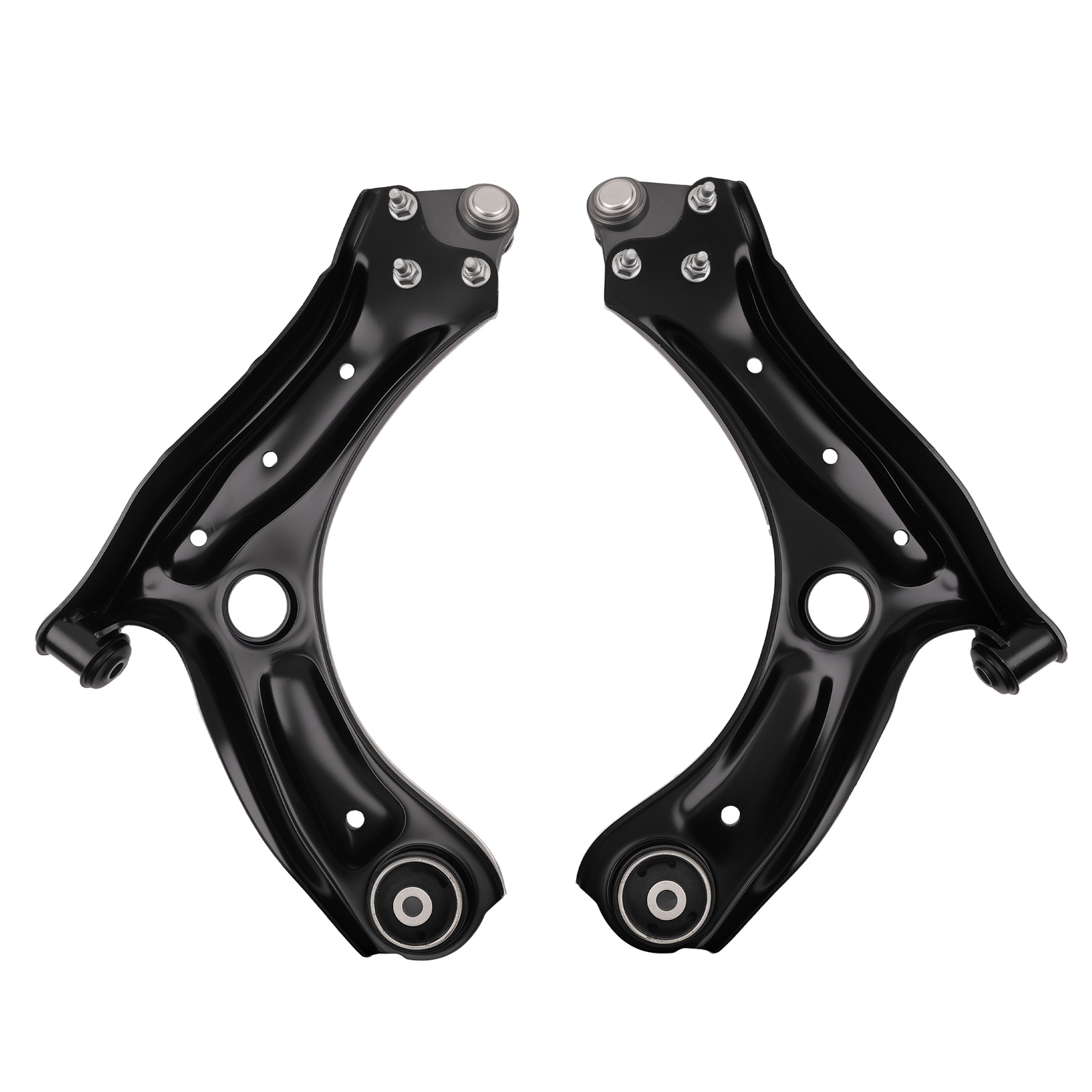 2X FRONT LOWER SUSPENSION WISHBONE CONTROL ARMS LEFT & RIGHT FOR VW POLO AUDI A1