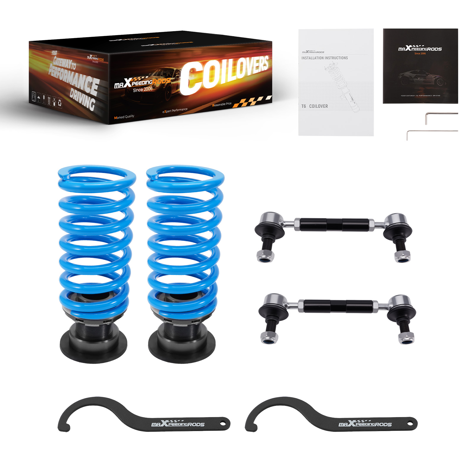 Coilovers Suspension Kit for Ford Mustang 5th.S197 2005-2014 GT Shock Strut