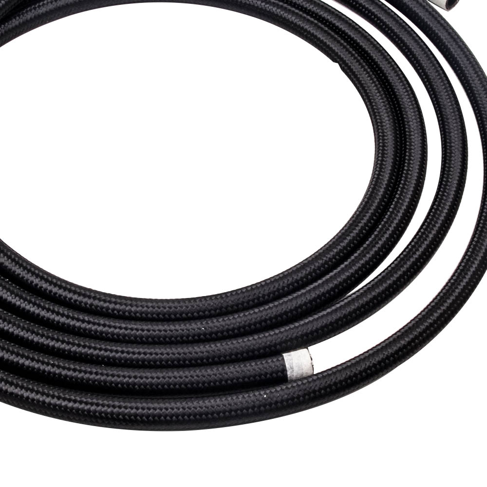 16FT 8AN AN-8 Oil Fuel Line Hose Oil Fuel Line Hose End Fitting Adaptor Kit