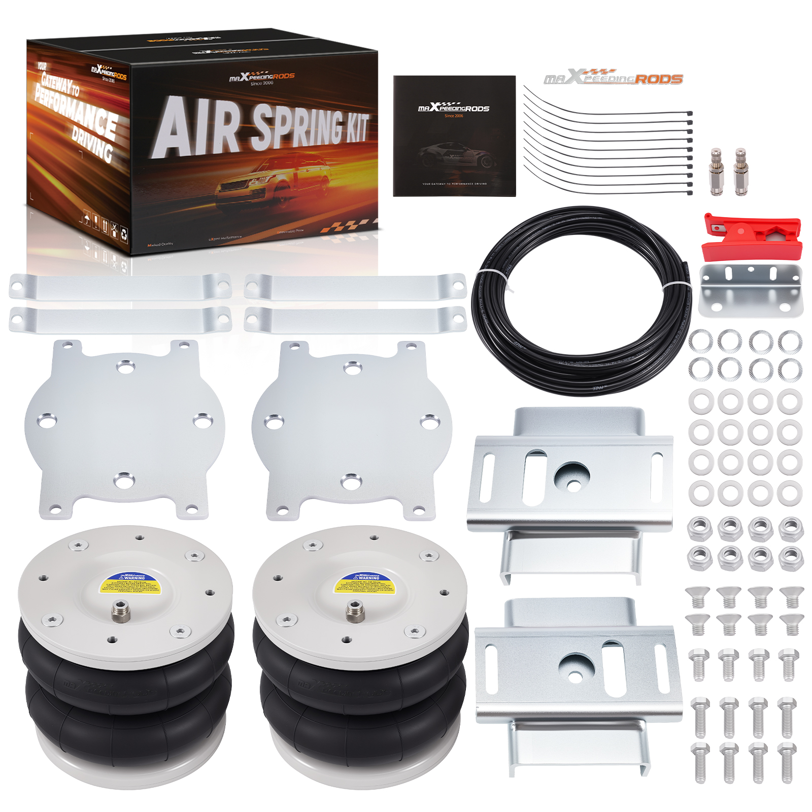 Kit Air Coussins Double for Movano Master 2010+ FWD Arrière 140mm