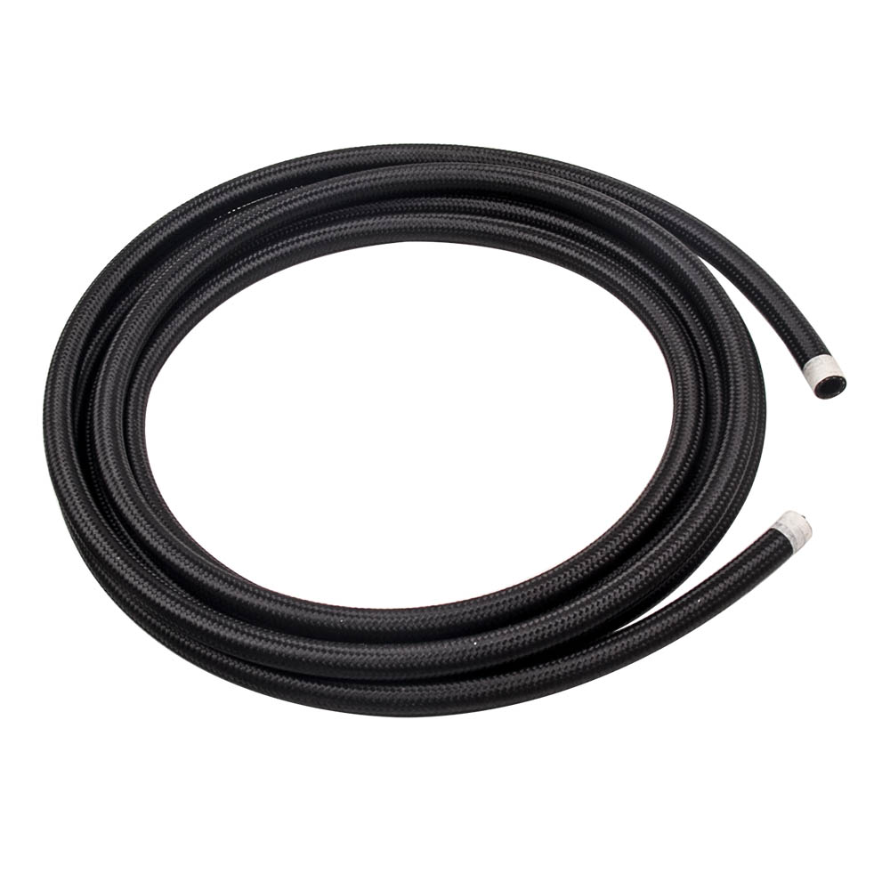 16FT 8AN AN-8 Oil Fuel Line Hose Oil Fuel Line Hose End Fitting Adaptor Kit