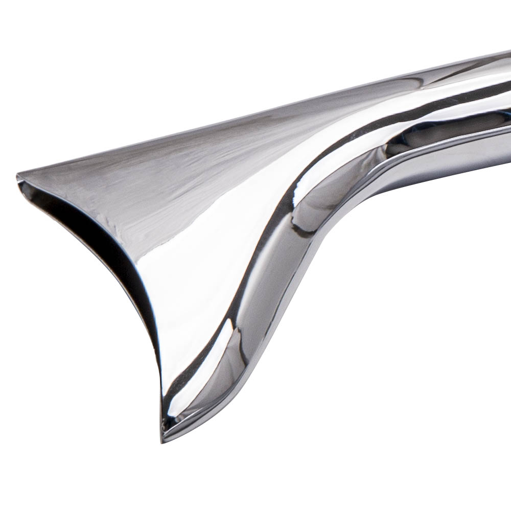 1-7/8” Fishtail échappement 36“ silencieux à enfiler For Harley Touring 95-16