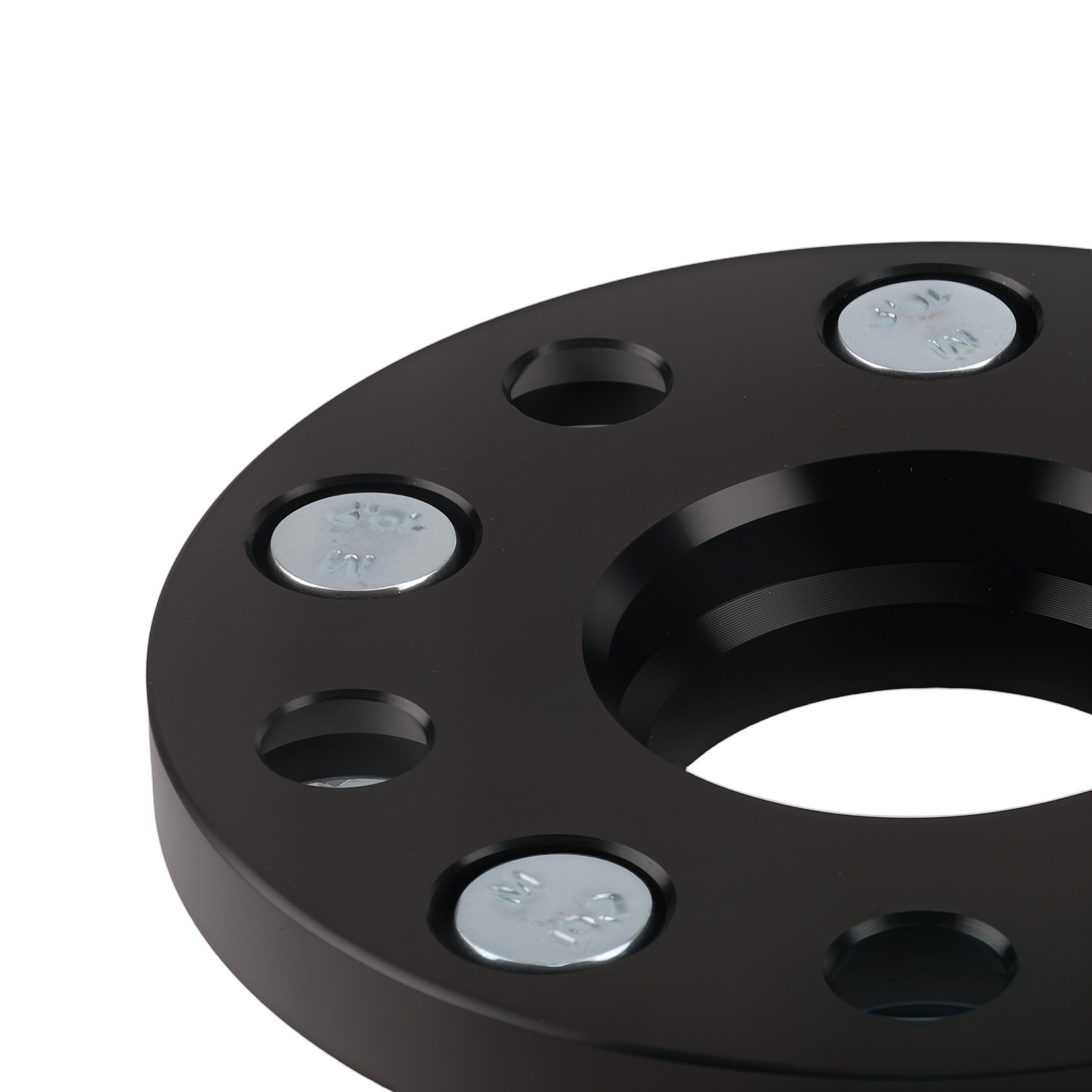 15mm Black Wheel Spacers for Toyota RAV4 1995-2006 5x114.3 Hub Centric M12x1.5