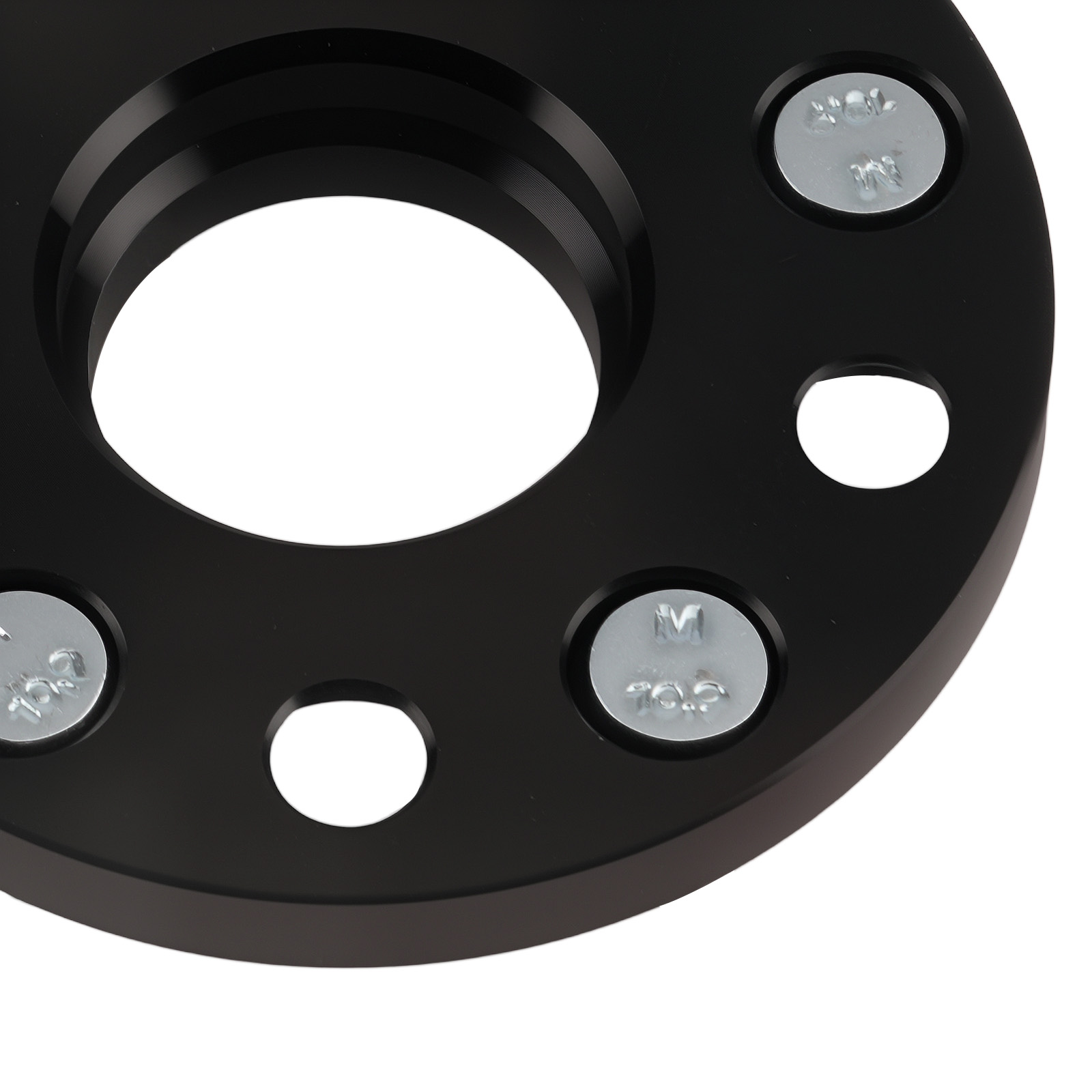 15mm Black Wheel Spacers for Toyota RAV4 1995-2006 5x114.3 Hub Centric M12x1.5